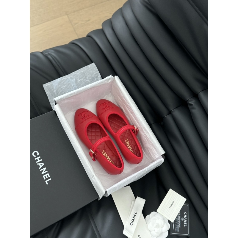 Ch*el flat shoes